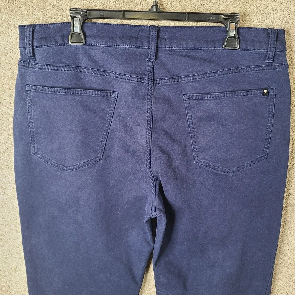 Banana Republic Pants Men 38x30 Blue Chino Slim Fit Cotton Stretch 5 Pocket Navy
